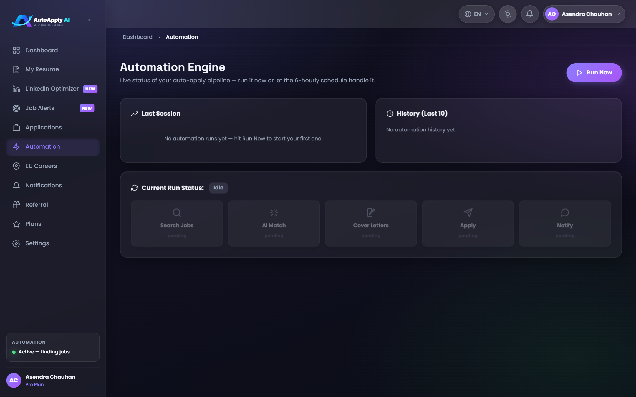AutoApply AI Automation Engine Pipeline